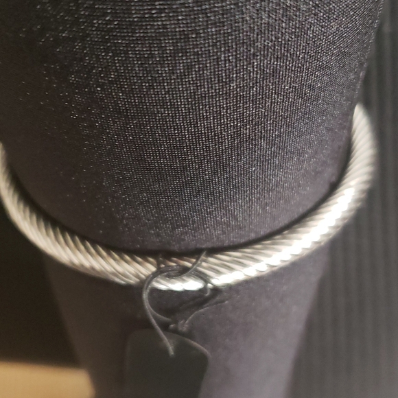 Two-Tone Dragon Heads Stainless Steel Bangle - Picture 3 of 7